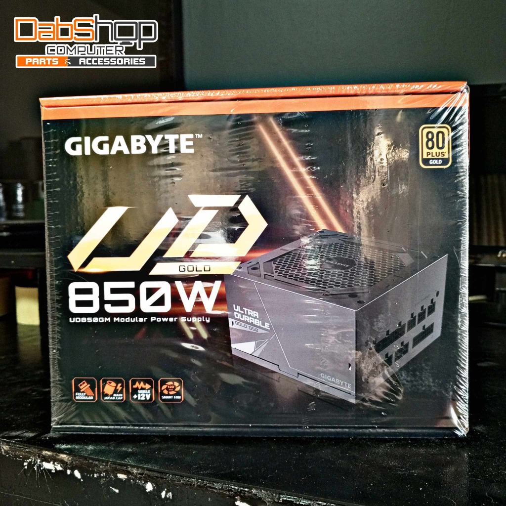 GIGABYTE GP-UD850GM 850WATTS 80+ GOLD CERTIFIED PSU | Shopee Philippines