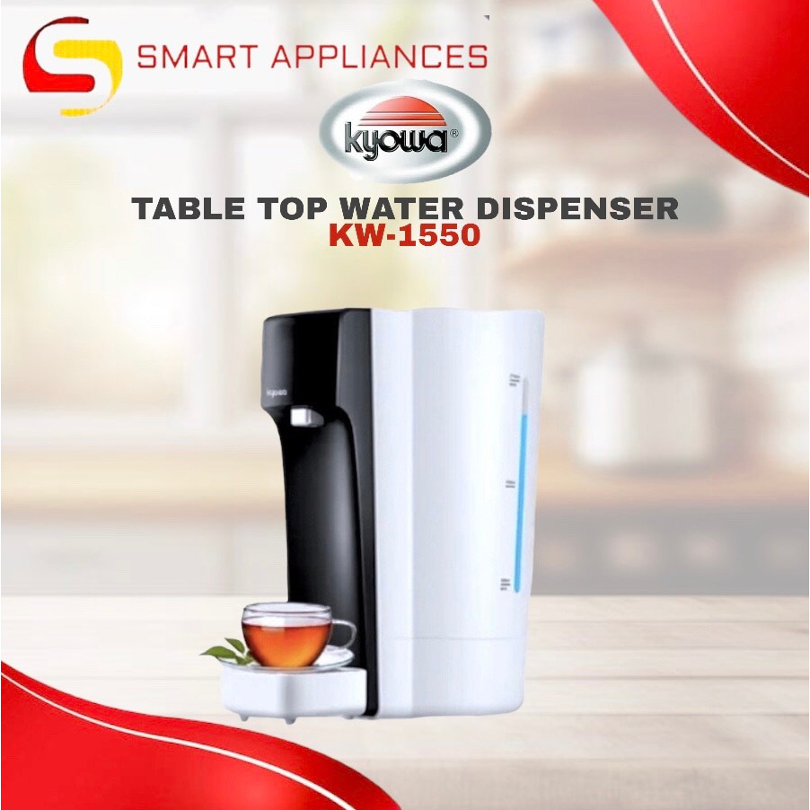 Kyowa Water Dispenser (Table Top) Hot & Normal KW1550 Shopee