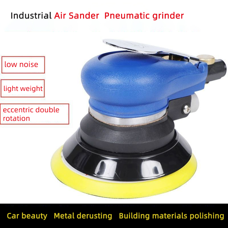 5" Sander Air Polishing Machine Air Sander Vacuum Air Sander Wood/Steel