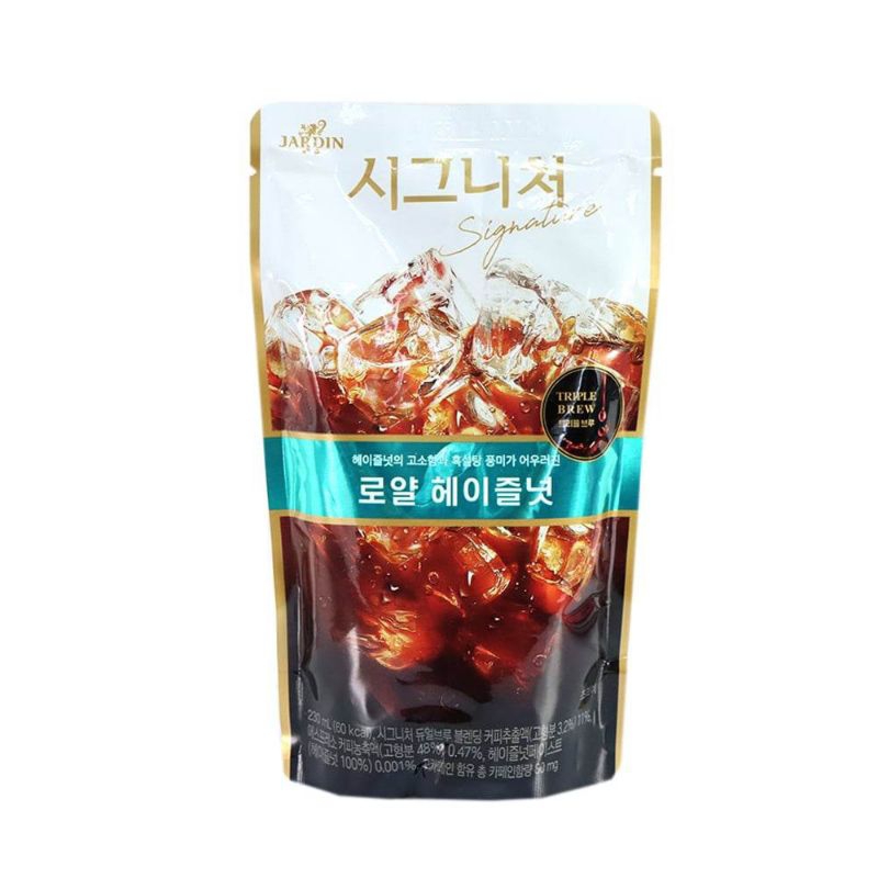 Hazelnut Ice Coffee 230ml (Korean Jardin Signature Royal Hazelnut
