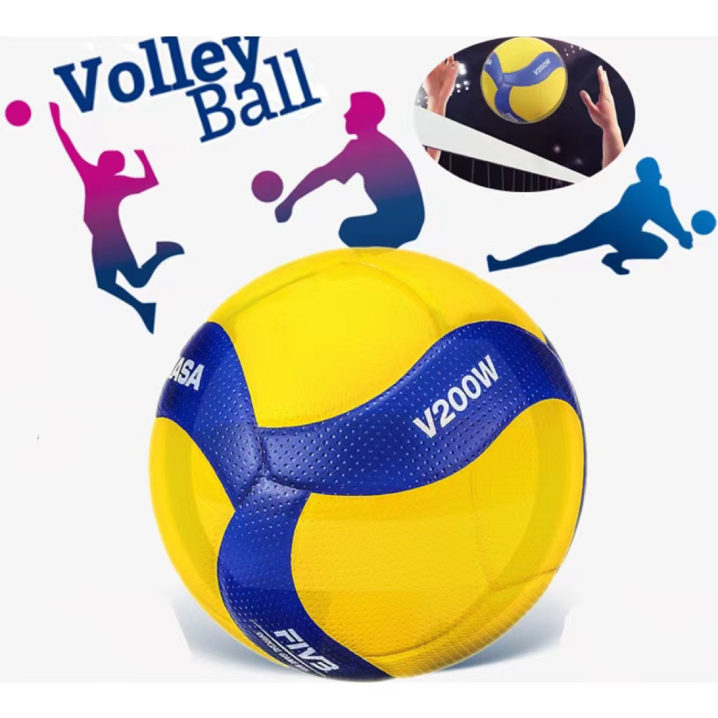 Original Mikasa V200W Elite size 5 Soft PU leather Volleyball for