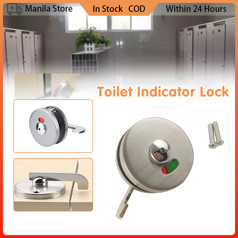 Public Toilet Partition Lock Privacy Area Indicator Lock For Bathroom Public Toilet Restroom WC