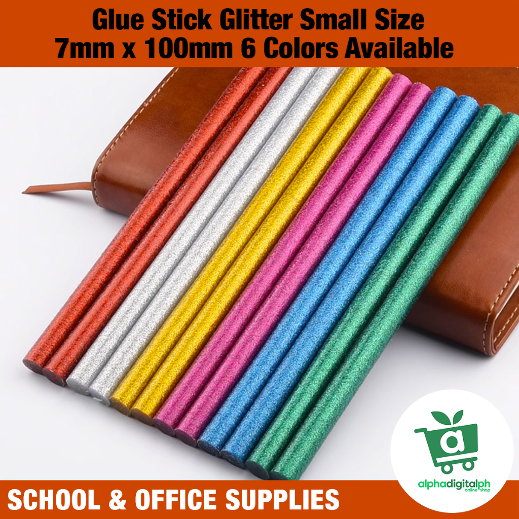 Glue Stick Glitter Type 7mm x 100mm 6 Colors | Shopee Philippines