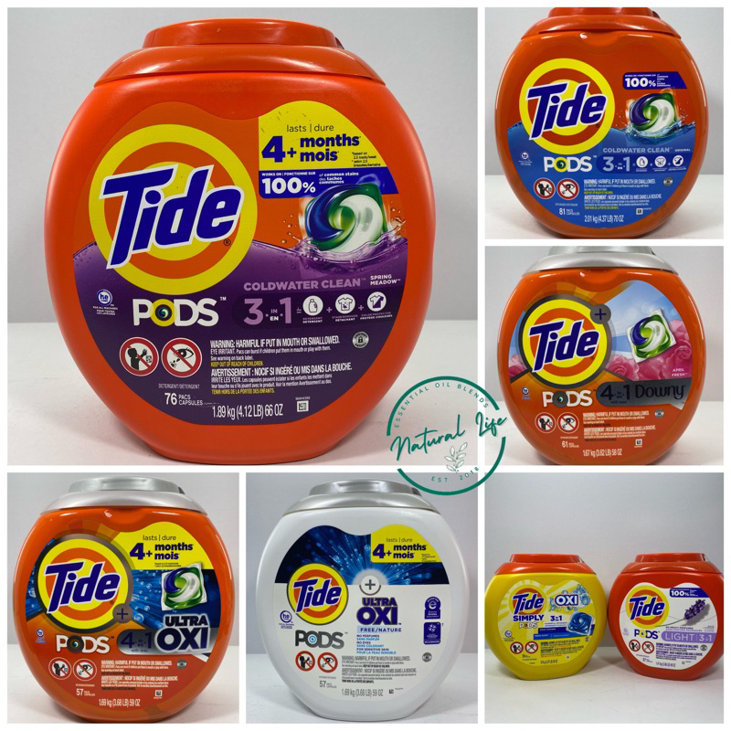 TIDE PODS Laundry Detergent Soap, High Efficiency (HE) 81cts Shopee Philippines