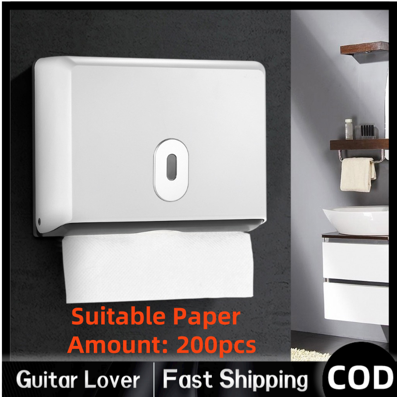 [IN STOCK ]Wall Mounted Tissue Case Bathroom Paper Towel Dispenser