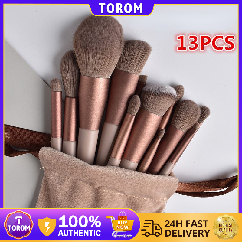 13Pcs Makeup Brush Set Multifunctional Eyeshadow Make Up Brushes With