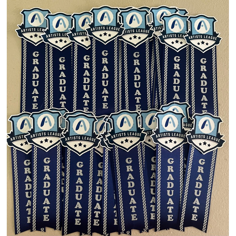 Graduation Ribbon Recognition Ribbon Award Ribbon with customized