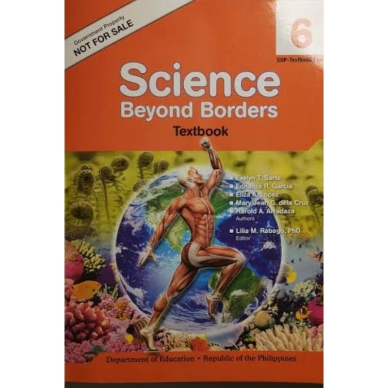 Science Beyond Borders grade 6 Textbook Shopee Philippines