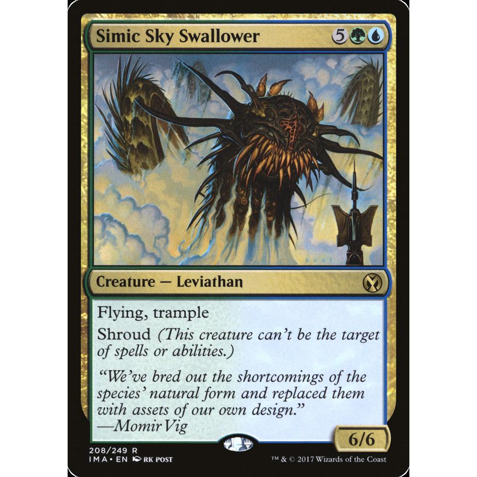 Simic Sky Swallower - Iconic Masters (IMA) | Shopee Philippines