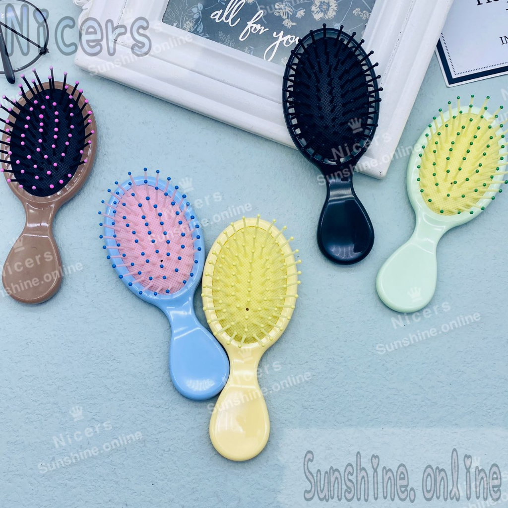 Candy Color Mini Cute Air Cushion Comb Anti-static Dry Wet Dual-use ...