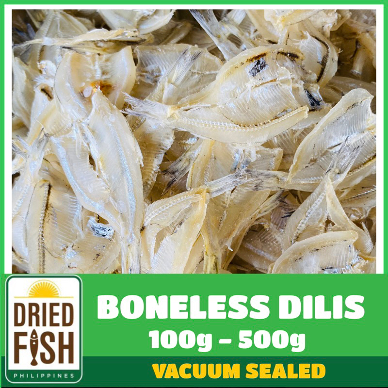 DFP Dried Seafood Boneless Dilis 100g, 250g and 500g VACUUM SEALED