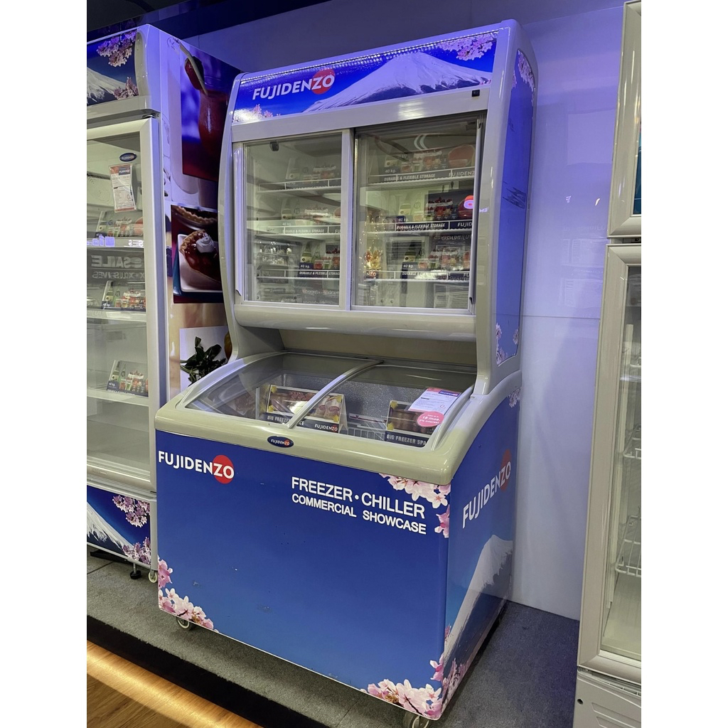 Brand New Fujidenzo Stacked Showcase Freezer And Chiller Shopee Philippines 5508