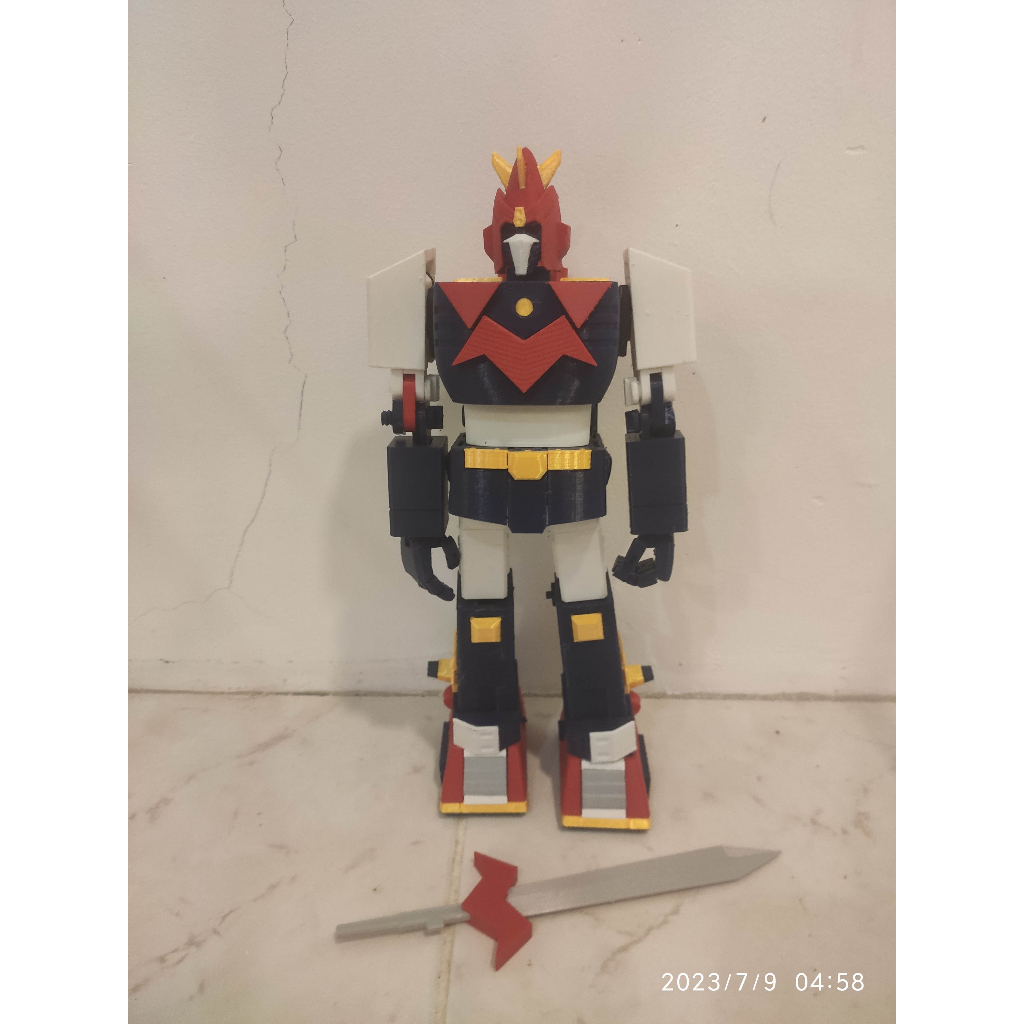 Voltes V Action Figure Robot Toys for the big Boys 3D printed Shopee