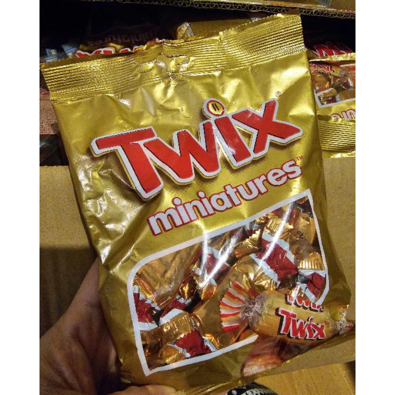 Twix Miniature Chocolates 150g Shopee Philippines