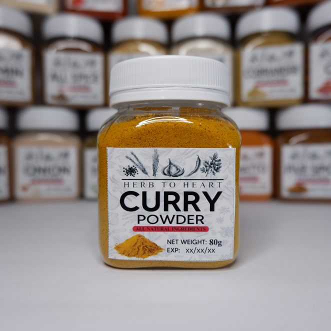 Curry Powder 80g_All Natural Herbs & Spices by Herb to Heart Shopee