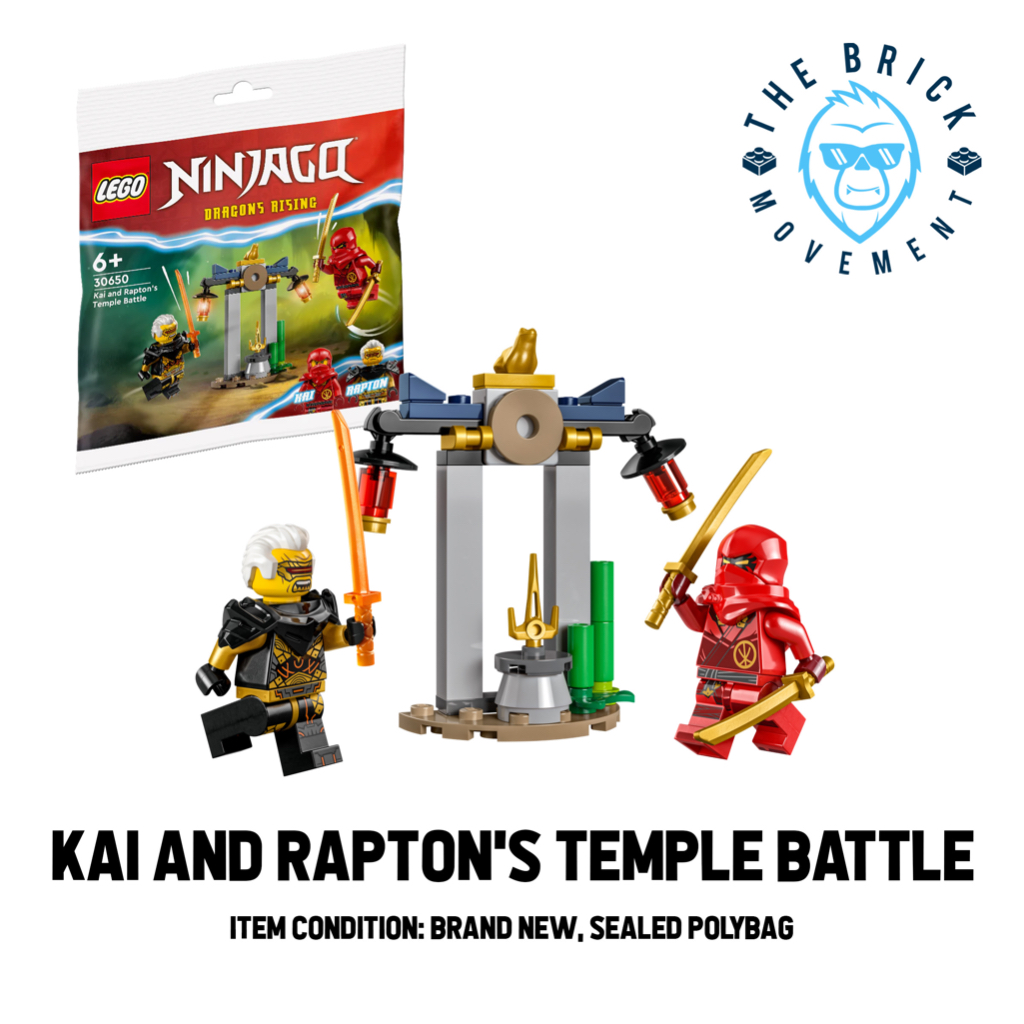 Lego® Ninjago Kai And Raptons Temple Battle Polybag Shopee Philippines 4271