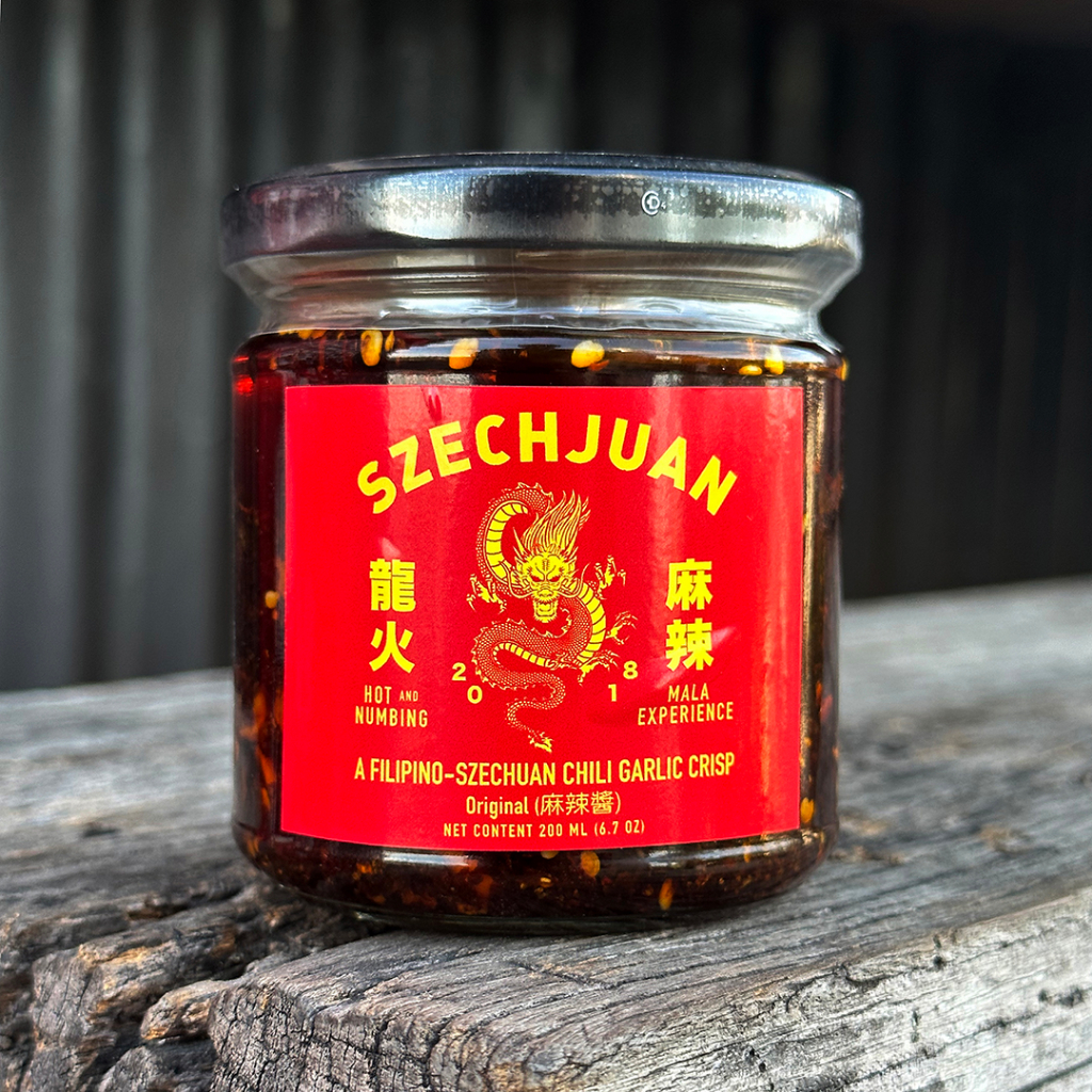 SzechJuan Chili Garlic Crisp Original Sichuan Mala Chili Sauce