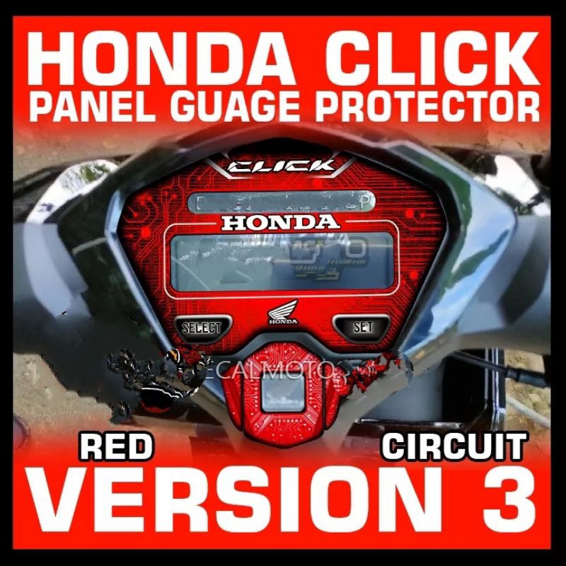 Honda Click 125i/150i /V4 V3 V2 / Panel Protector Vinyl Decal Sticker ...