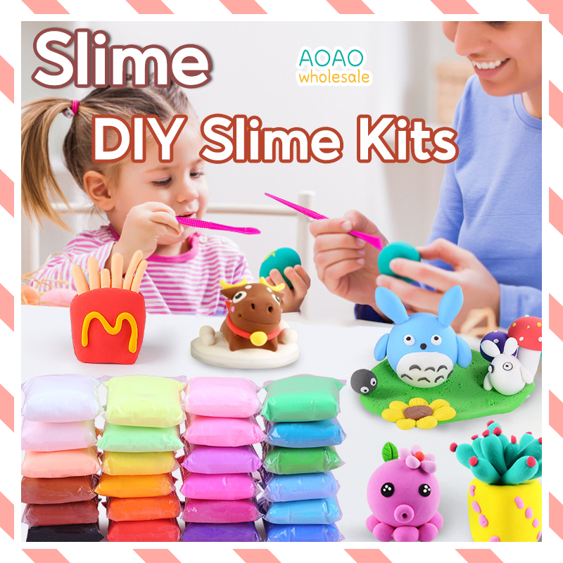 Lightweight Clay for Slime / Clay / Air Dry Clay Set Lootbag Filler