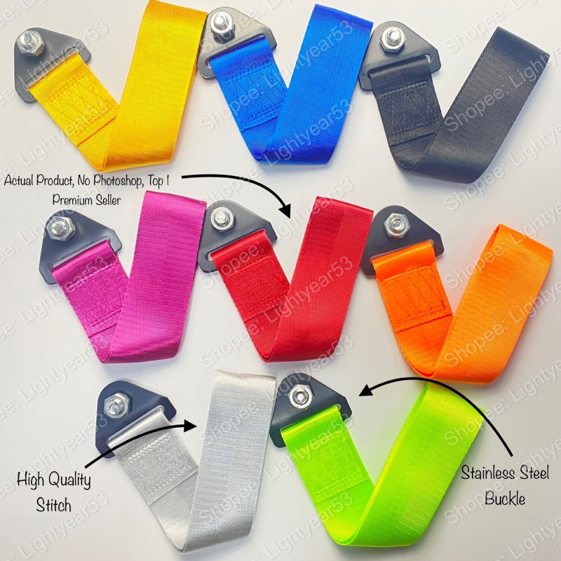 Universal Tow Strap Motorcycle Tow Strap Car Tow Strap Shopee Philippines