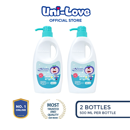 UniLove Baby Bottle Cleanser 500ml (Bottle Pump) x2 Shopee Philippines