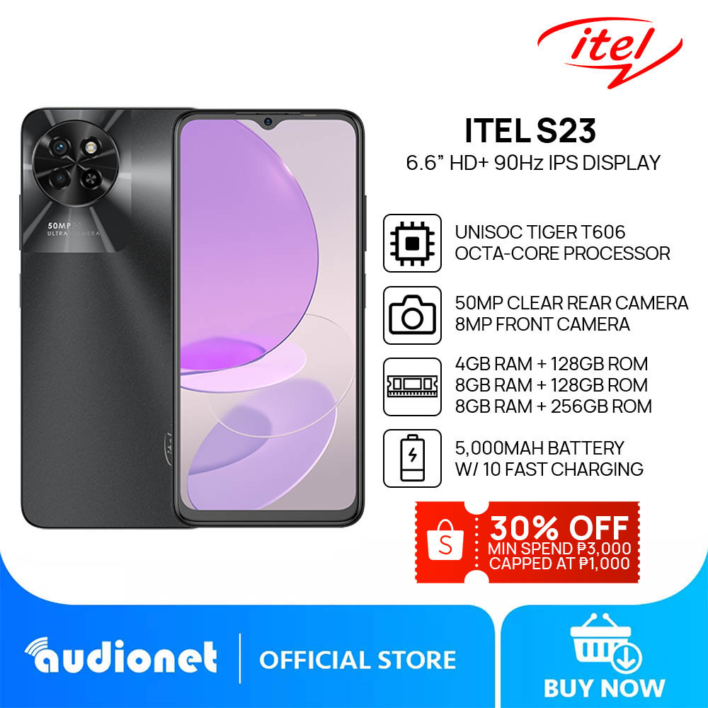 Itel S23 Smartphone 4gb+128gb/8gb+128gb/8gb+256gb Unisoc T606 6.6 Hd+ ...