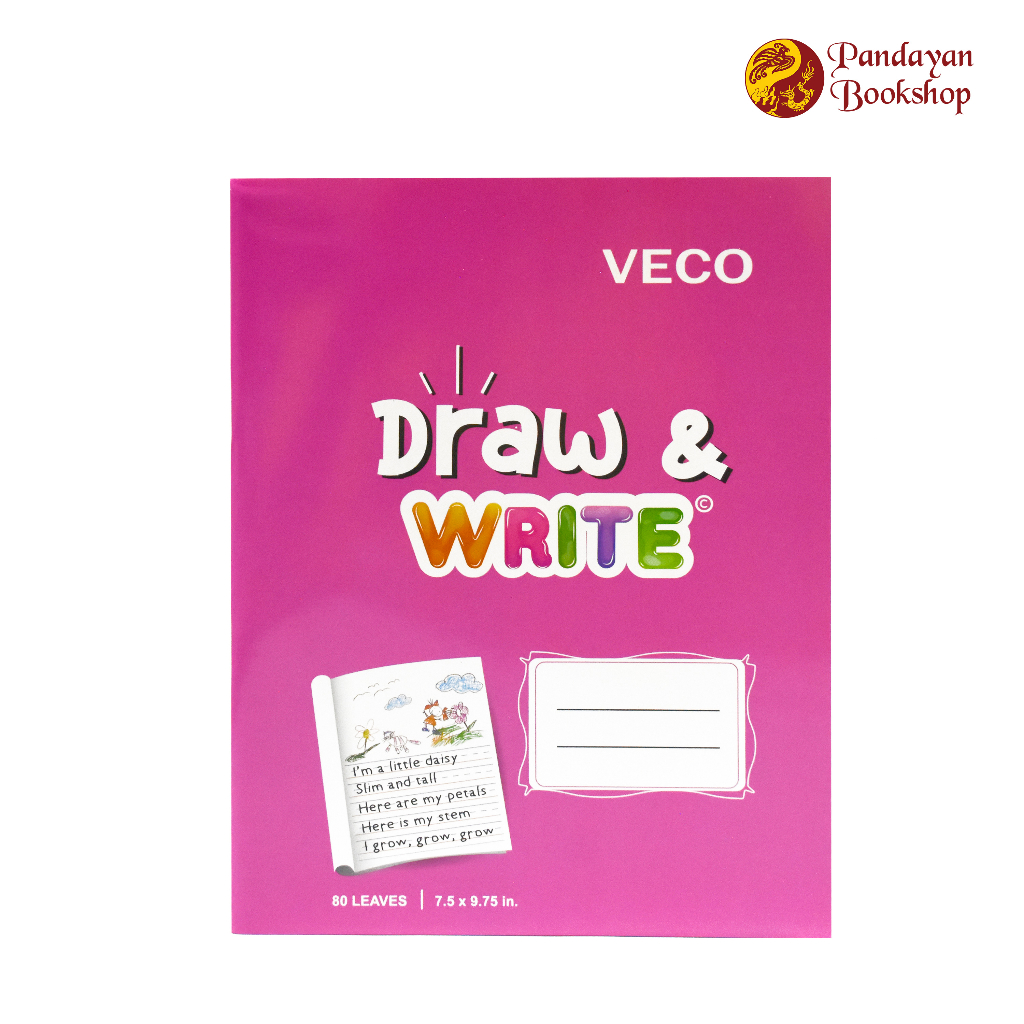Veco Draw & Write Notebook 7.5