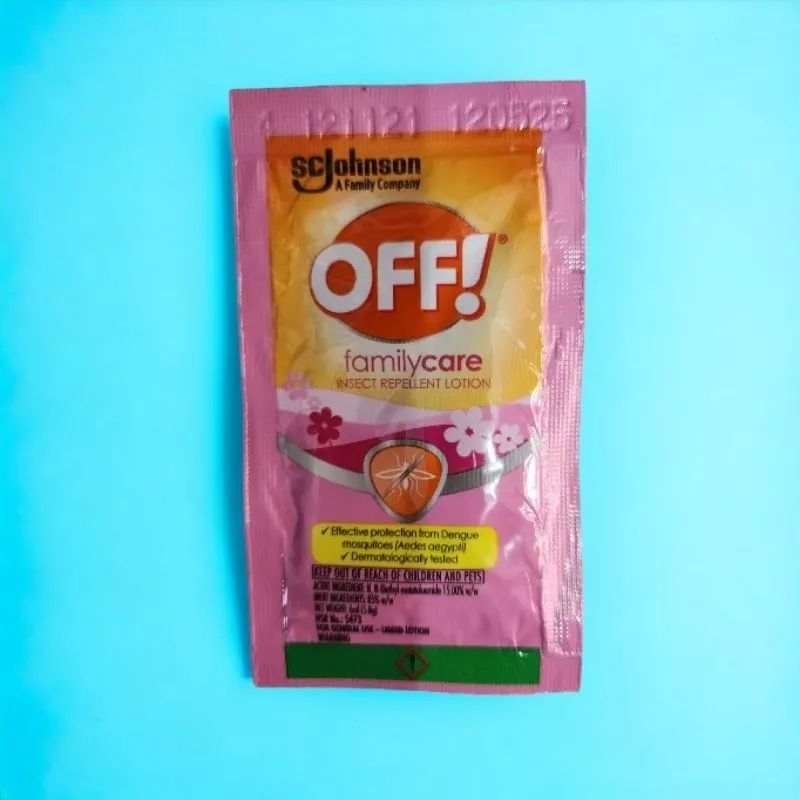 OFF! LOTION FAMILY CARE SACHET ( ONE DOZEN ) Shopee Philippines