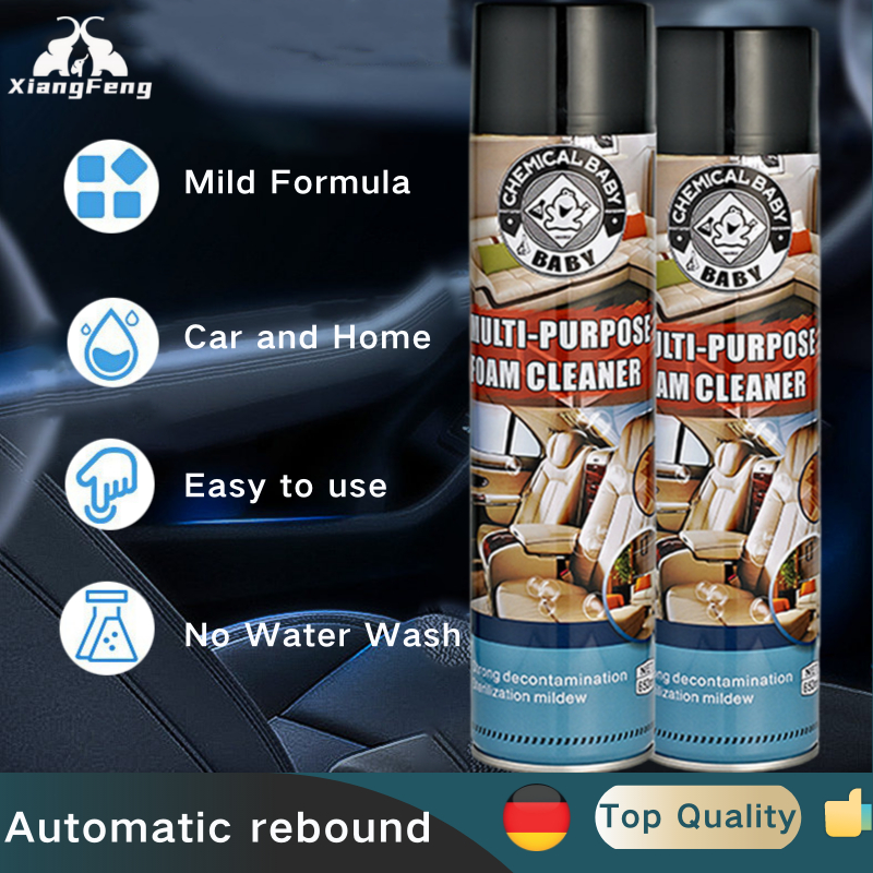 Multipurpose Foam Cleaner 650ml Car Cleaner Sofa Cleaner Leather ...