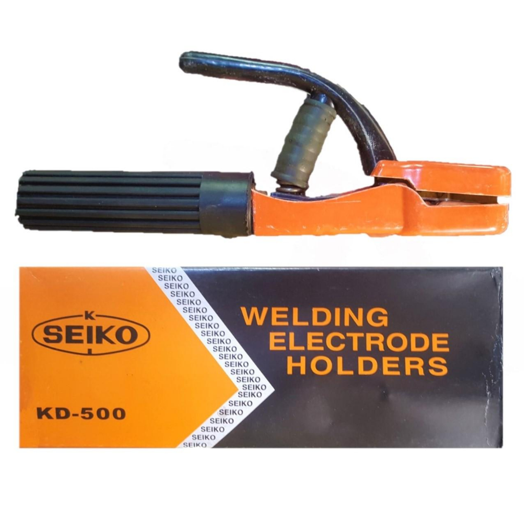 300A Pure Copper Welding Electrode Holder - Diamond Clamp With Anti-Scald Handle For Tig & Arc Welding