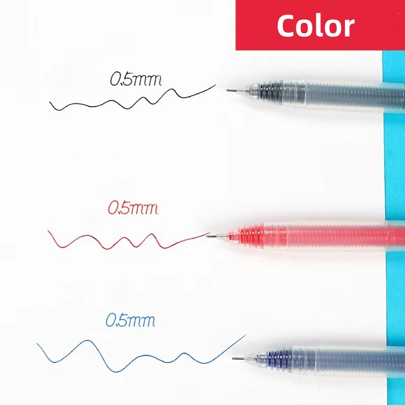 Quick Drying 0.5mm Gel Pen Ink Liquid Neutral pen needle tube Pen ...