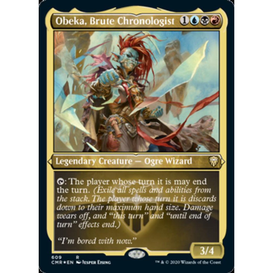 Obeka, Brute Chronologist (Foil Etched) - Commander Legends (CMR ...