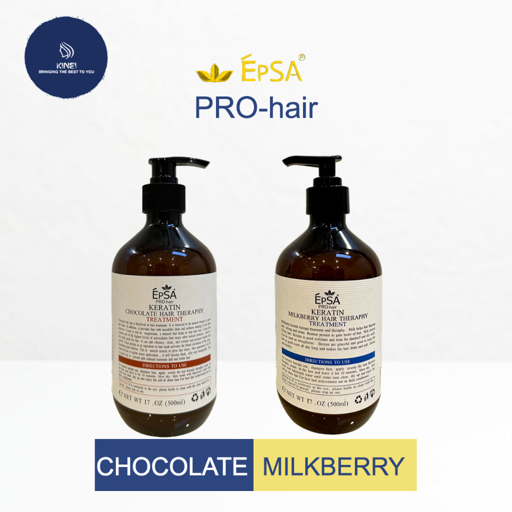 Epsa Pro Hair Keratin Therapy Treatment with Chocolate and Milkberry Variants by Hanseihomes Shopee Philippines
