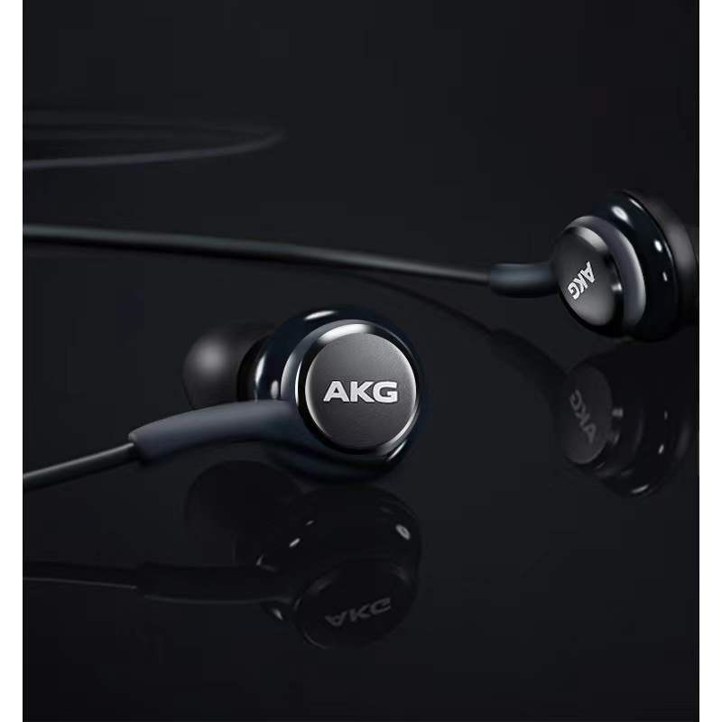 SAM AKG S8 Wired Headset Original In Ear 3.5mm With Microphone | Shopee ...