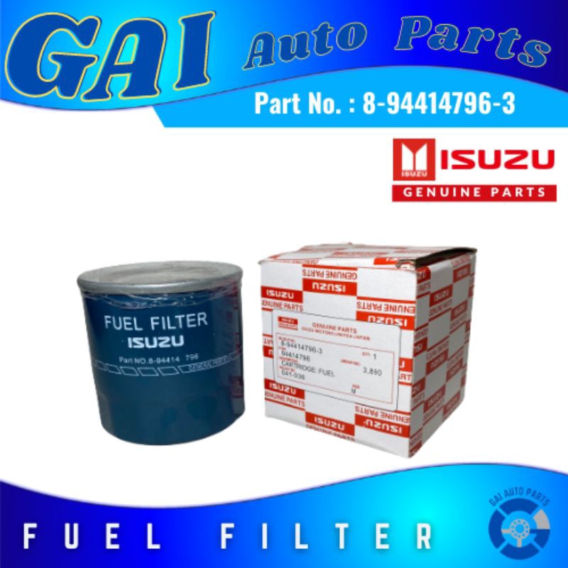 ISUZU Fuel Filter for C240/C190 (8944147963) Genuine Parts Shopee