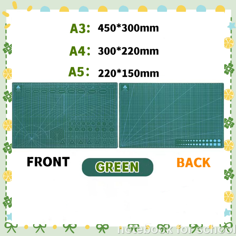 A3/A4/A5 Cutting Mat PVC Cut Pad Manual Board Doublesided Self Healing