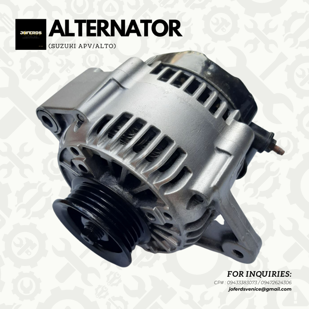 ALTERNATOR ( SUZUKI APV / ALTO / CELERIO ) 20042010 MODEL 12 VOLTS 70