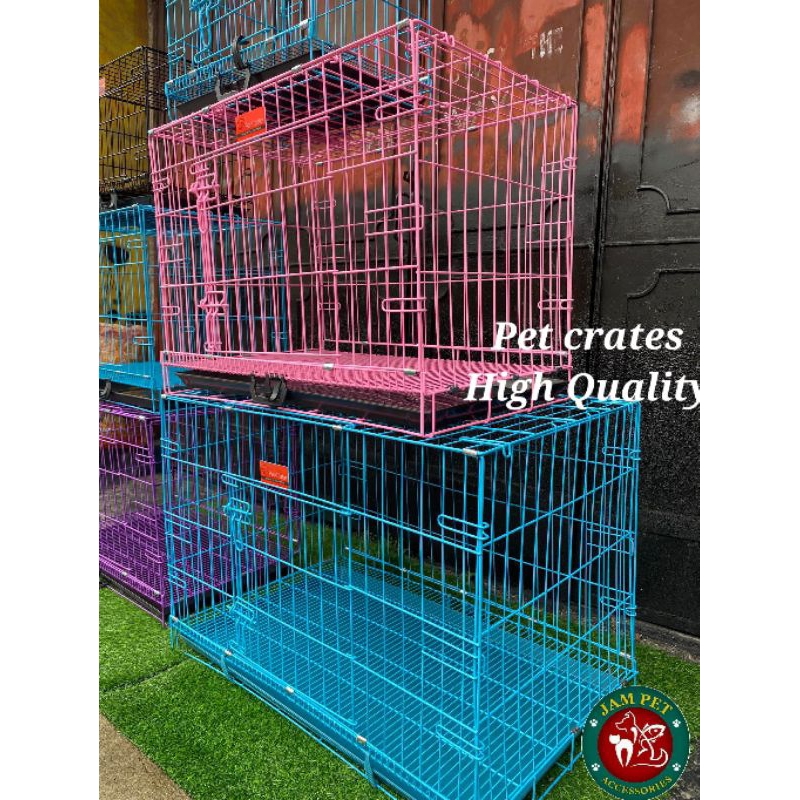 Pet crates dog cage foldable