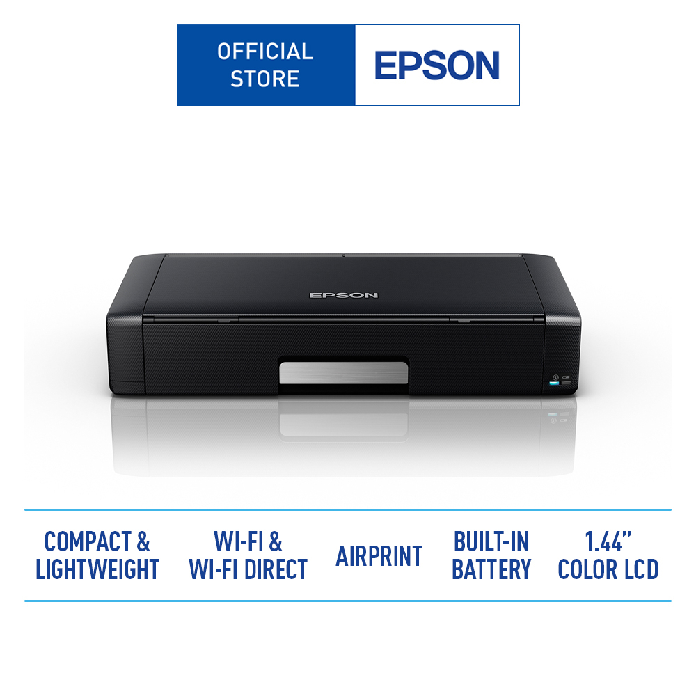 Epson WorkForce WF100 Lightweight Portable Colour Inkjet Printer