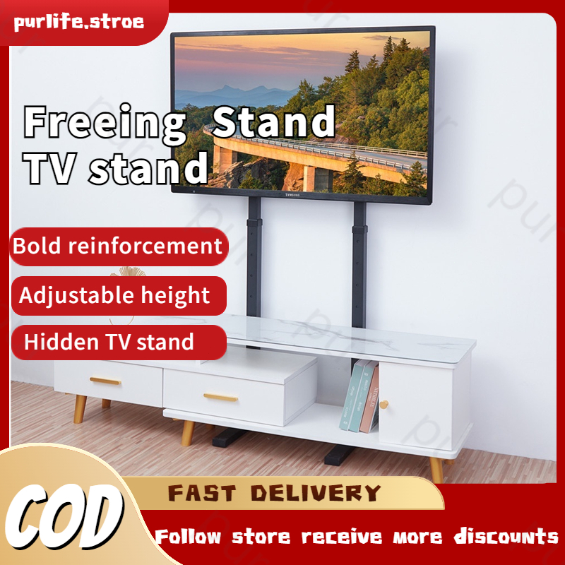 3265 Inch Universal Floor Standing TV Stand Heavy Duty Adjustable TV