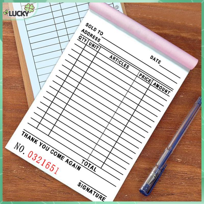 2ply/3ply wholesale resibo carbonized receipt paper receipt for