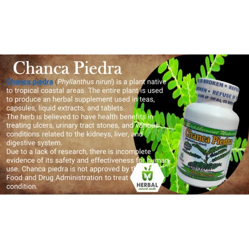 .Original Chanca piedra kidneys stone gallstones Breaker Shopee