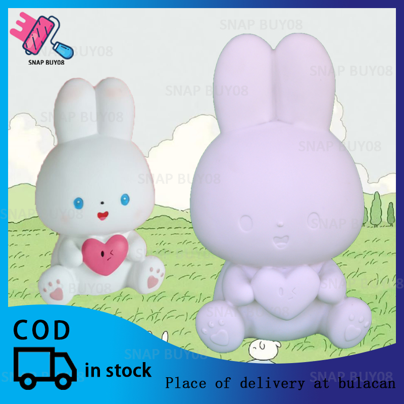 DIY Cute kuneho Piggy Bank para sa Regalo ng mga Bata Pininturahan Doll ...