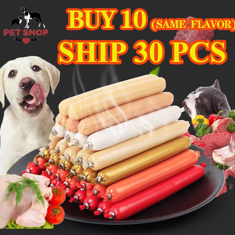 15 grams Dog Sausage Pet Dog Treats High Quality Pet Sausage Cat Puppy