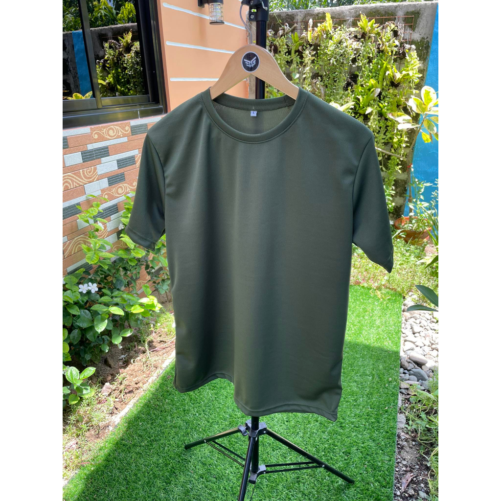 E&G Activewear Men's Round Neck Breathable Dri Fit Shirt Sports