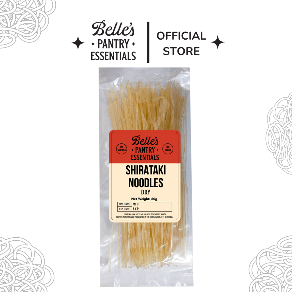 Belle's Dry Shirataki Noodles (80g) Shopee Philippines
