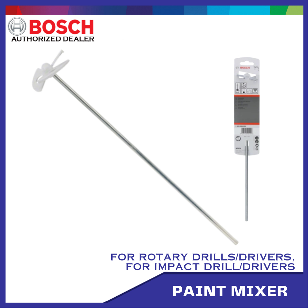 Bosch Paint Mixer For Rotary Drill/Drivers & Impact Drill/Drivers