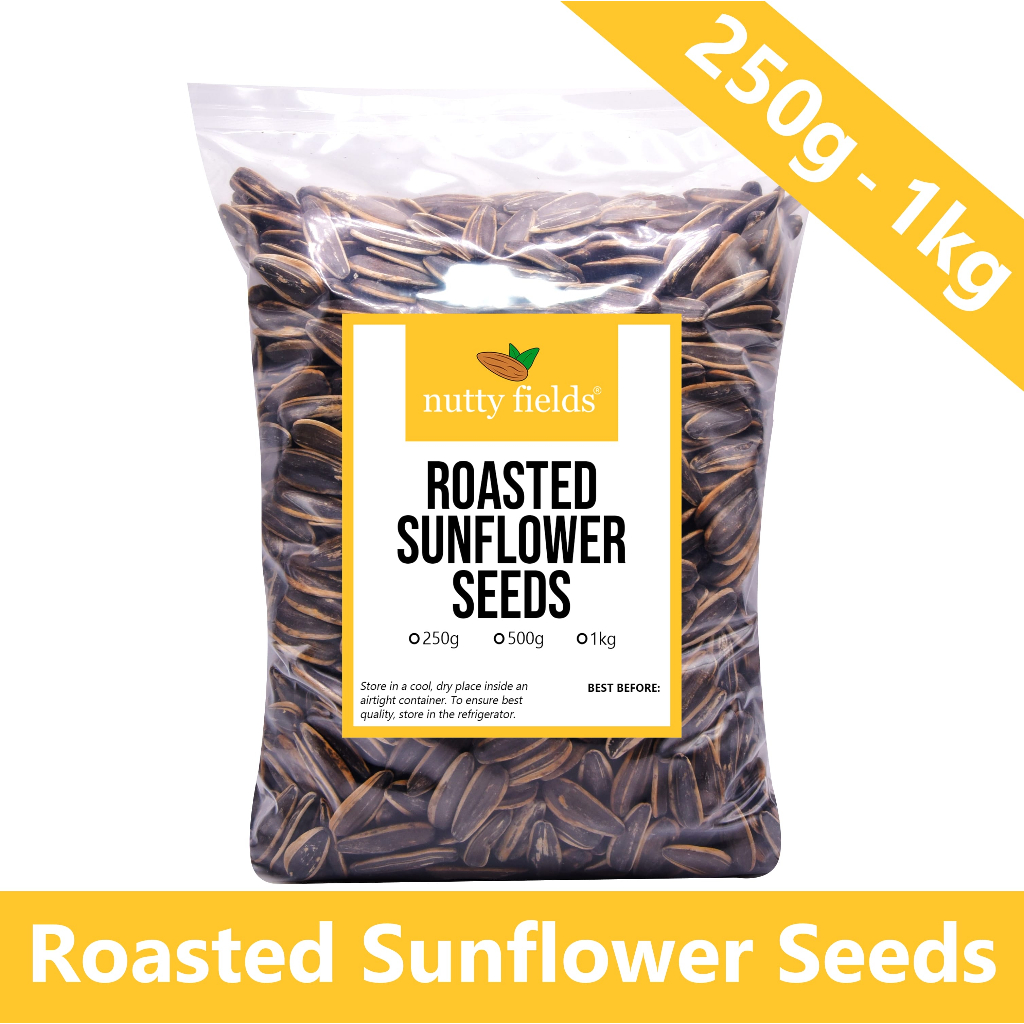 Roasted Flavored Sunflower Seeds In Shell (250g 1kg) by Nutty Farm Shopee Philippines