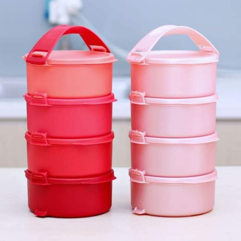 Tuppeware Click To Go Round Small 550ml | Shopee Philippines