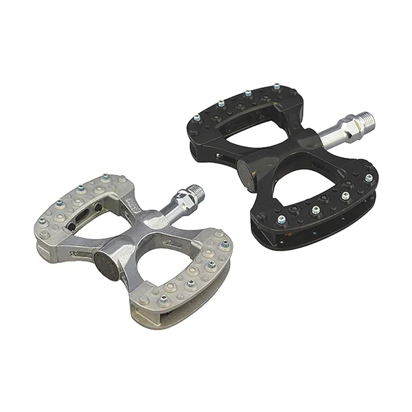 MKS Mikashima FD-7 Pédales Pliables Vélo - Fabriquées Au Japon, Argent, Paire Gauche Droite